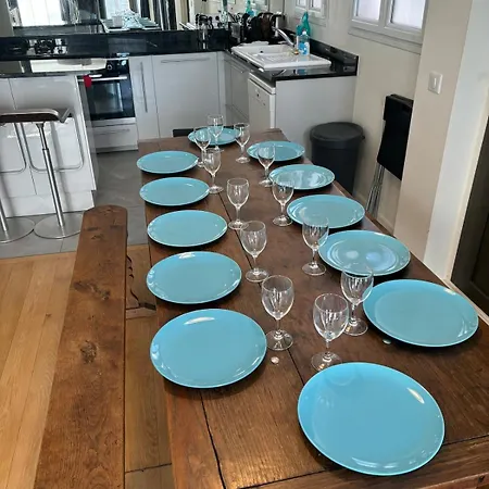 Laboucherietrouville Maison 200m2 5 Hypercentre 13 Personnes Avec Bebes Casa de Férias *
